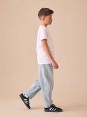 Denim decolorat - Lightweight Pull on Jeans (3-16yrs) - Imaginea 4 din 8