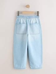 Denim decolorat - Lightweight Pull on Jeans (3-16yrs) - Imaginea 6 din 8