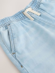 Denim decolorat - Lightweight Pull on Jeans (3-16yrs) - Imaginea 7 din 8