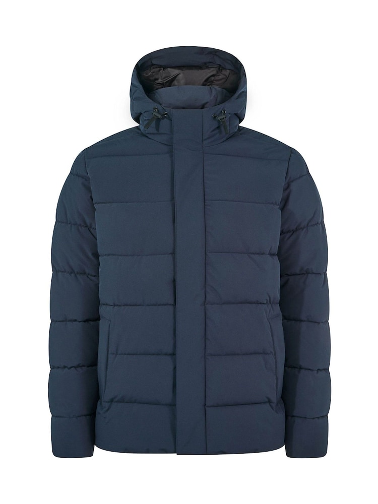Tog 24 Blue Tunnard Short Shower Resistant Insulated Jacket - Image 8 of 8 Tog 24 Blue Tunnard Short Shower Resistant Insulated Jacket - Image 8 of 8