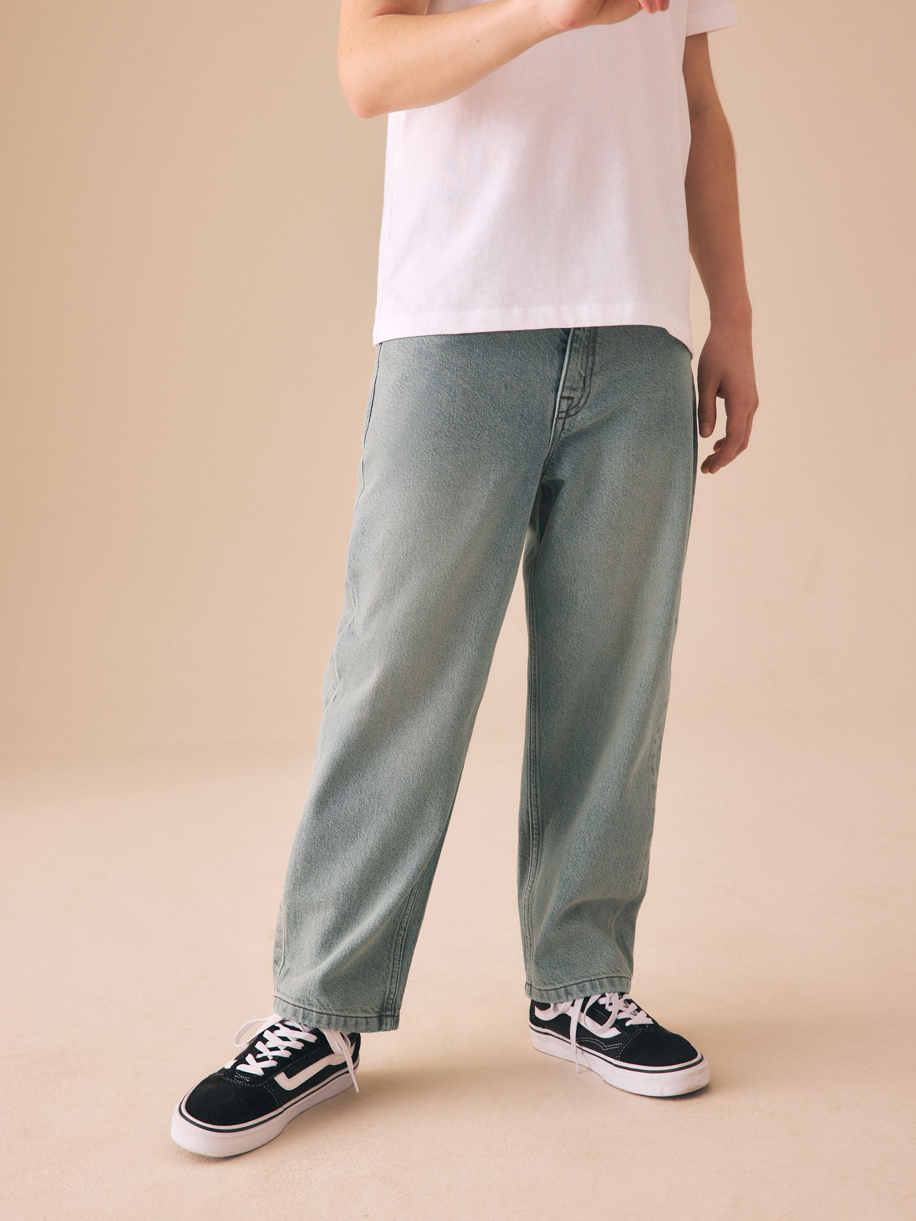 Buy Sand Baggy Tapered Authentic Jeans (3-16yrs) from Next USA