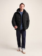 Tog 24 Black Mens Tunnard Padded Short Jacket - Image 1 of 7
