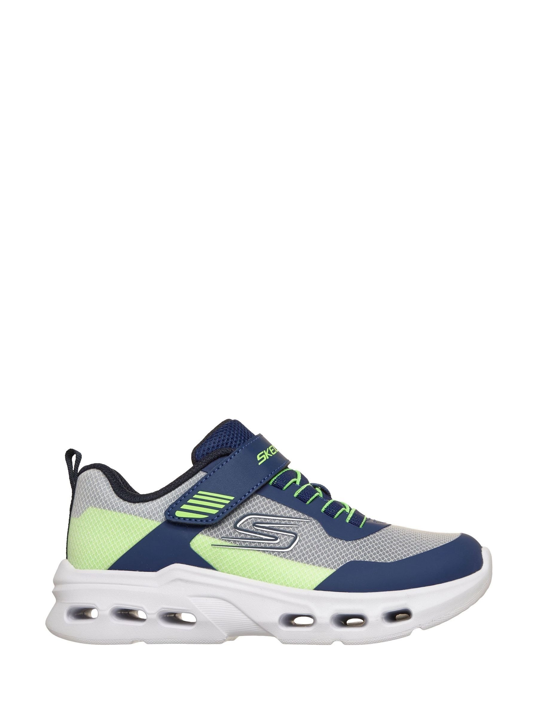 Buy Skechers Blue Glide Step Hexa Zorzox Trainers from Next USA