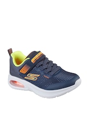 Skechers Blue Microspec Max Advance Squad-Pacer Trainers - Image 2 of 3