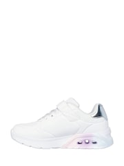 Skechers White Uno Lite 2.0 Vivid Metallic Trainers - Image 2 of 5