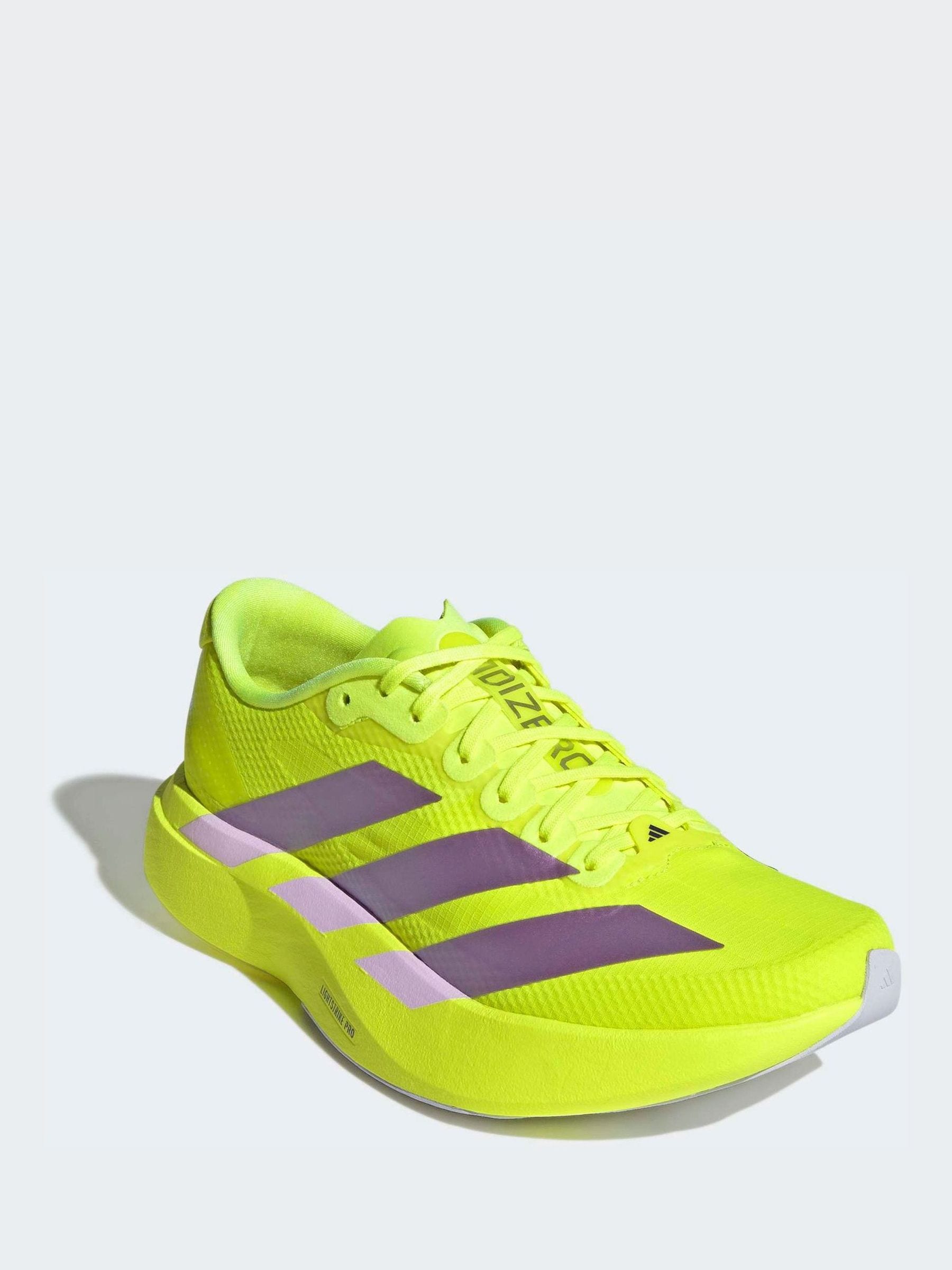Buy adidas Yellow Adizero Evo Sl Running Trainers from Next USA