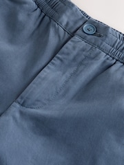 Albastru - Hybrid Waist Chino Trousers (3-16yrs) - Imaginea 7 din 8