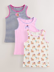 Blue Dog Printed Vests 3 Pack (1.5-16yrs) - Image 1 of 7