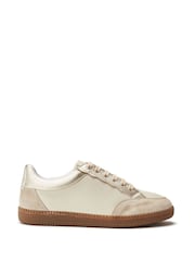 Moda in Pelle Alnmouth Scalloped Lace-Up Trainers - Image 1 of 4