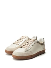 Moda in Pelle Alnmouth Scalloped Lace-Up Trainers - Image 2 of 4