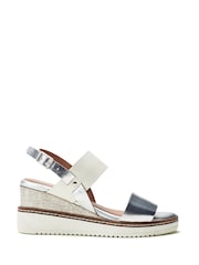 Moda in Pelle Gavasi Two-part Sporty Wedge Sandals - Image 1 of 4