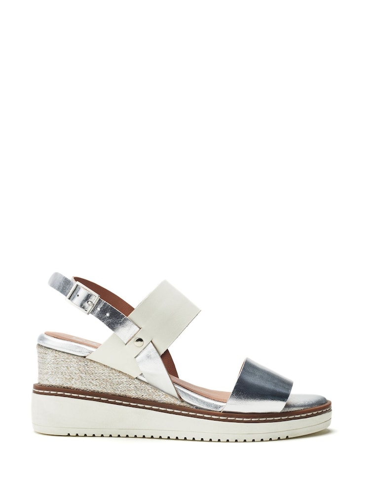Moda in Pelle Gavasi Two-part Sporty Wedge Sandals - Image 1 of 4