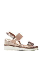 Moda in Pelle Gavasi Two-part Sporty Wedge Sandals - Image 1 of 4