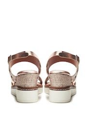 Moda in Pelle Gavasi Two-part Sporty Wedge Sandals - Image 3 of 4