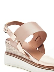 Moda in Pelle Gavasi Two-part Sporty Wedge Sandals - Image 4 of 4