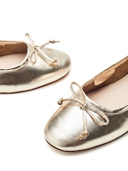 Moda in Pelle Ealing Bow Detail Ballerinas - Image 4 of 4