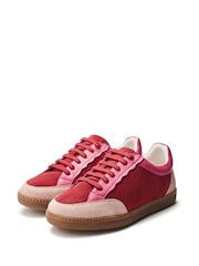 Moda in Pelle Alnmouth Scalloped Lace-Up Trainers - Image 2 of 4