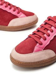 Moda in Pelle Alnmouth Scalloped Lace-Up Trainers - Image 4 of 4