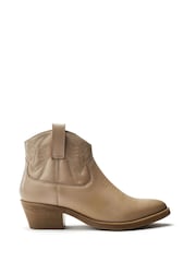 Moda in Pelle Bracknell Low Ankle Western Boots - Image 1 of 4