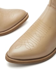 Moda in Pelle Bracknell Low Ankle Western Boots - Image 3 of 4