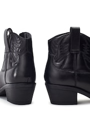 Moda in Pelle Bracknell Low Ankle Western Boots - Image 4 of 4