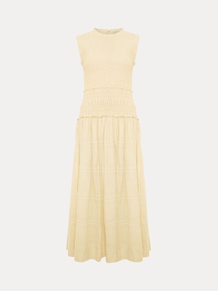 Phase Eight Yellow Buttermilk Midi Dress - Image 6 of 6 Phase Eight Yellow Buttermilk Midi Dress - Image 6 of 6