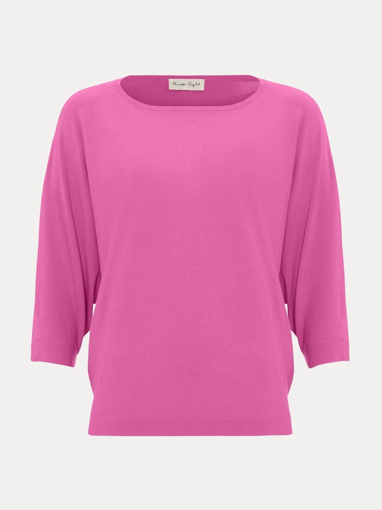 Phase Eight Pink Cristine Knit Jumper - Image 6 of 6