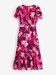 Phase Eight Pink Petite Azalea Dress - Image 8 of 8