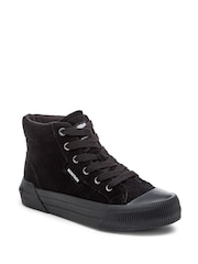 Rocket Dog Cheery Hiptop Flaxville Corduory Black Trainers - Bild 1 von 6