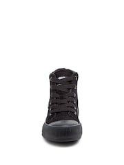 Rocket Dog Cheery Hiptop Flaxville Corduory Black Trainers - Bild 5 von 6