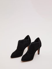 Phase Eight Black Split Front Boots - Image 2 of 7