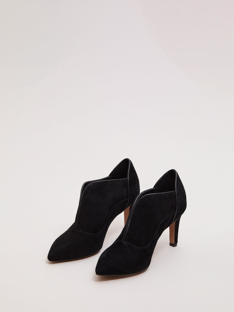 Phase Eight Black Split Front Boots - Image 2 of 7
