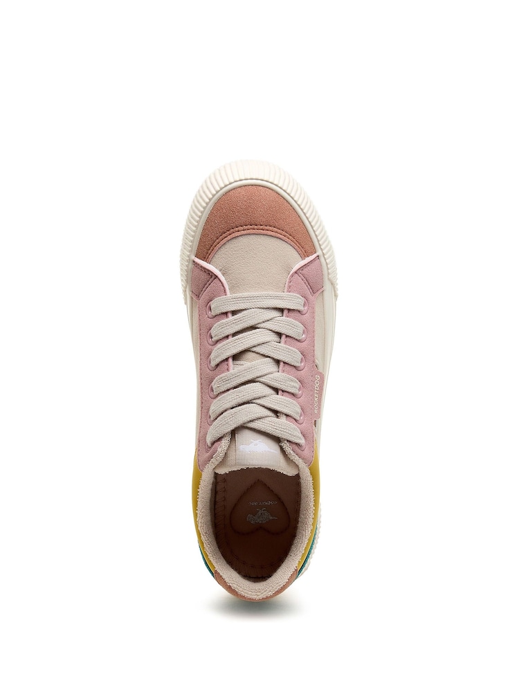 Rocket Dog Natural Cherry Block Trainers - Image 6 of 6 Rocket Dog Natural Cherry Block Trainers - Image 6 of 6