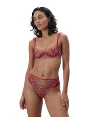 Bluebella Pink Amarosa High-Waist Brief - Image 1 of 4