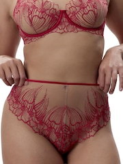 Bluebella Pink Amarosa High-Waist Brief - Image 3 of 4