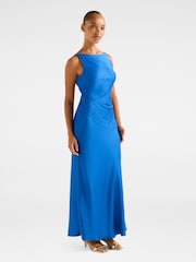 Vestido longo de cetim com costas abertas Forever New Parker Maxi dress - Imagem 4 de 5