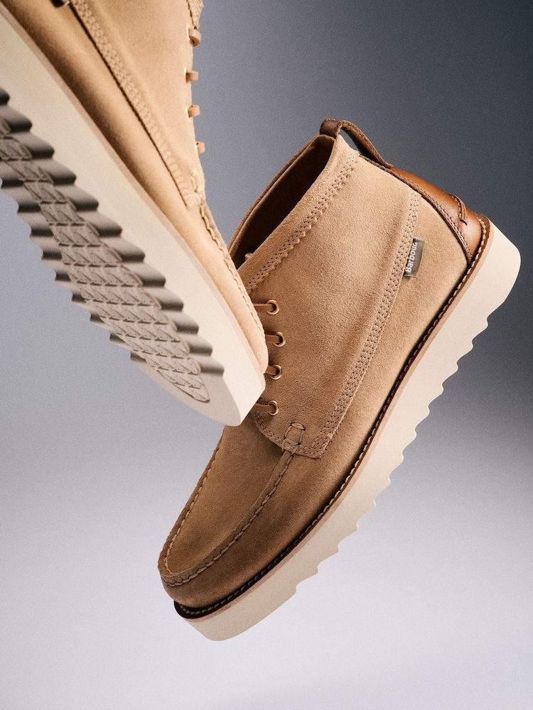 Barbour® Natural Hadston Chukka Boots - Image 1 of 12