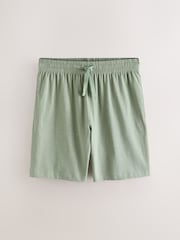 Sage Green Jersey Short Sleeve Pyjamas Set - Image 10 of 12
