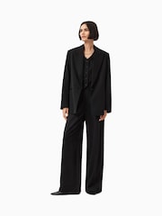 AllSaints Black Averie Tri Blazer - Image 5 of 7
