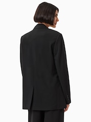 AllSaints Black Averie Tri Blazer - Image 6 of 7