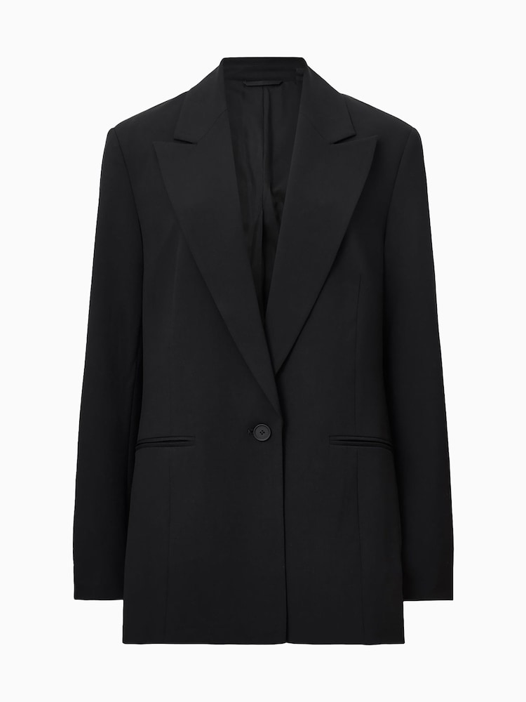 AllSaints Black Averie Tri Blazer - Image 7 of 7 AllSaints Black Averie Tri Blazer - Image 7 of 7