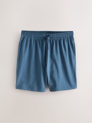 أزرق نيلي - حزمة من 2 طقم بيجاما جيرسي بأكمام قصيرة مخططة - صورة 10 من 12