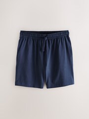 أزرق نيلي - حزمة من 2 طقم بيجاما جيرسي بأكمام قصيرة مخططة - صورة 8 من 12