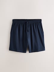 কালো - গ্রাফিক শর্ট স্লিভ জার্সি পায়জামা সেট - 11এর মধ্যে 9 ছবি