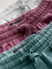 Μπλε/Λευκό/Κόκκινο - Σορτς με απαλή υφή Loopback 3 Πακέτο - Εικόνα 12 του 12