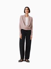 AllSaints Pink Wasson Pirate Cardigan - Image 3 of 8