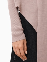 AllSaints Pink Wasson Pirate Cardigan - Image 4 of 8