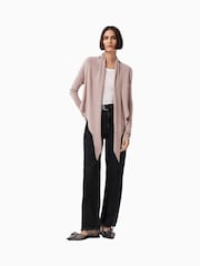 AllSaints Pink Wasson Pirate Cardigan - Image 5 of 8