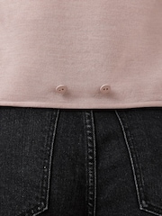 AllSaints Pink Wasson Pirate Cardigan - Image 6 of 8