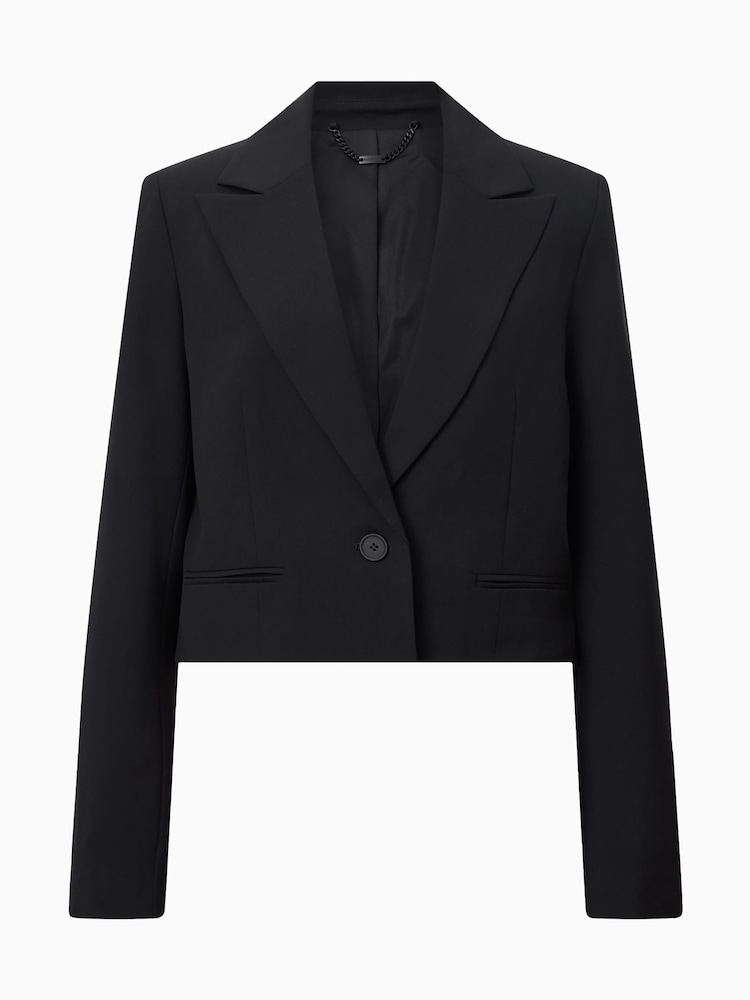 AllSaints Black Shores Tri Blazer - Image 7 of 7